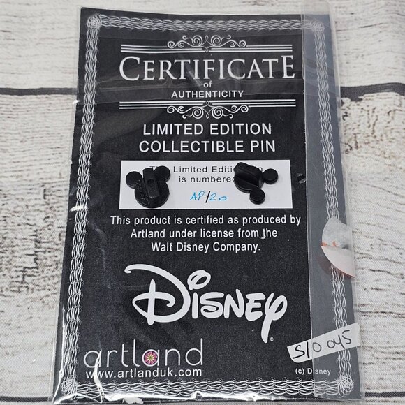 2025 Disney Artland UK Princesses in a Swing Signature Series Tiana Artist Proof - Picture 3 of 3
